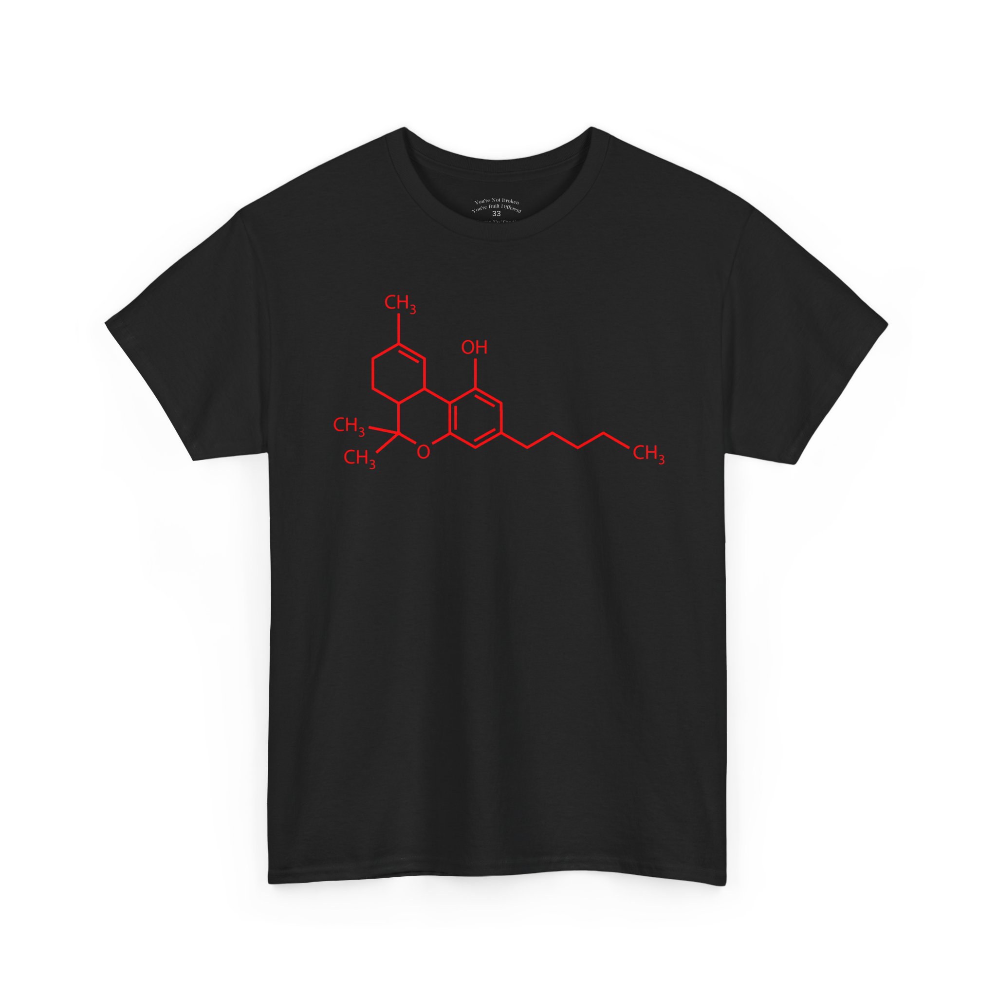 Cannabis Molecule T-Shirt — Science Nerd Weed Chemistry Tee - Image 7