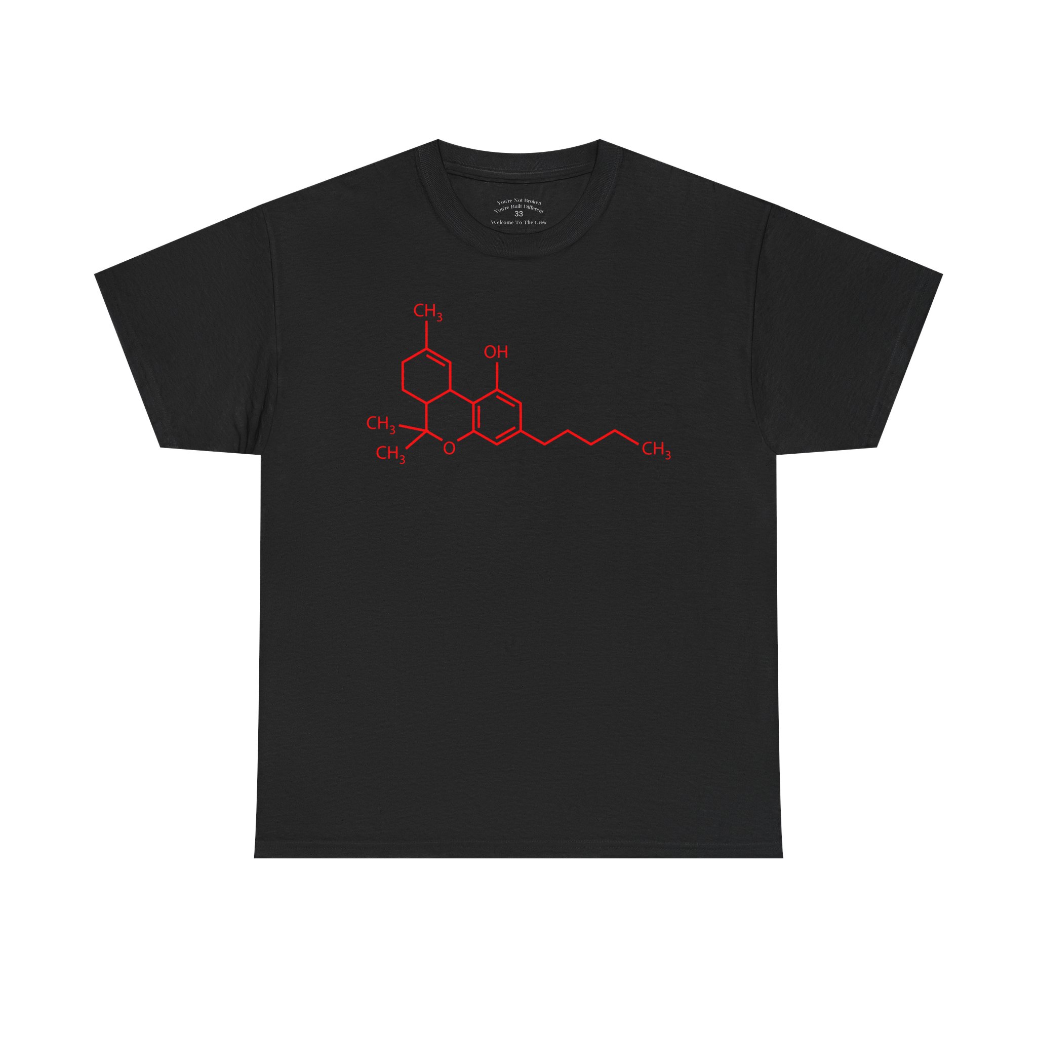 Cannabis Molecule T-Shirt — Science Nerd Weed Chemistry Tee - Image 5