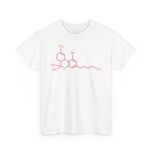 Cannabis Molecule T-Shirt — Science Nerd Weed Chemistry Tee