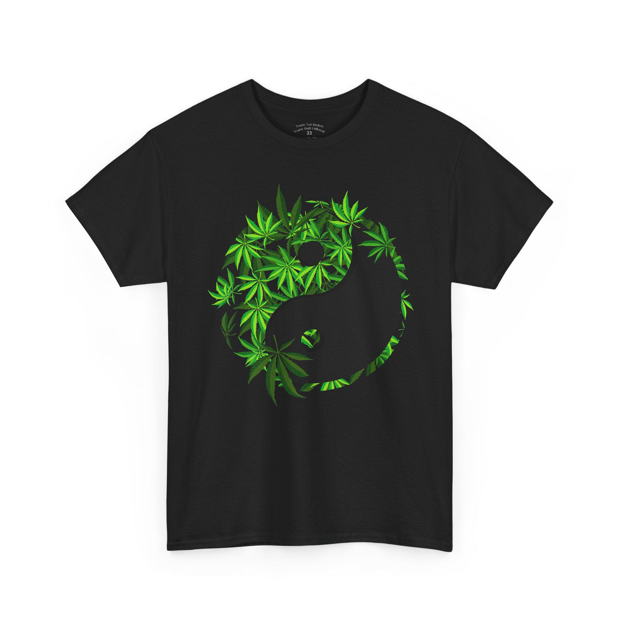 Herbal Yin Yang T-Shirt — Balance Yourself Tee - Image 3
