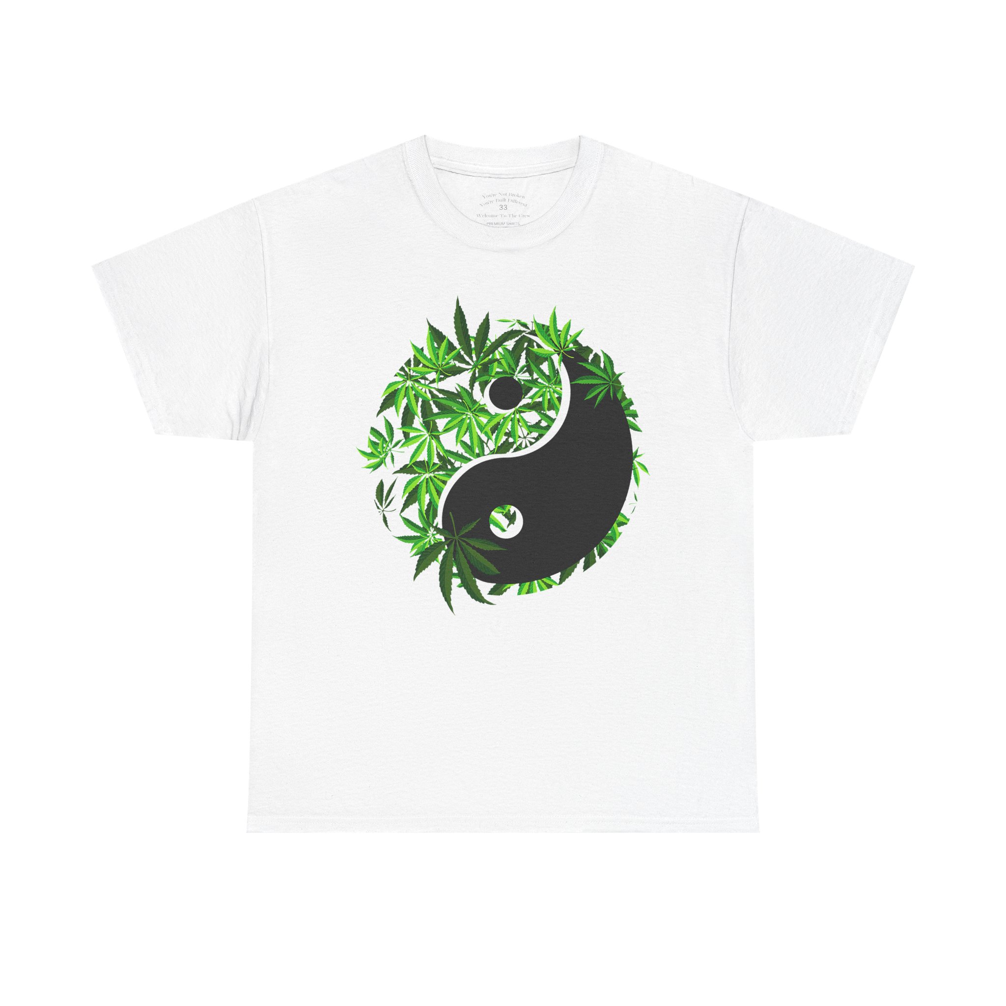 Herbal Yin Yang T-Shirt — Balance Yourself Tee - Image 5