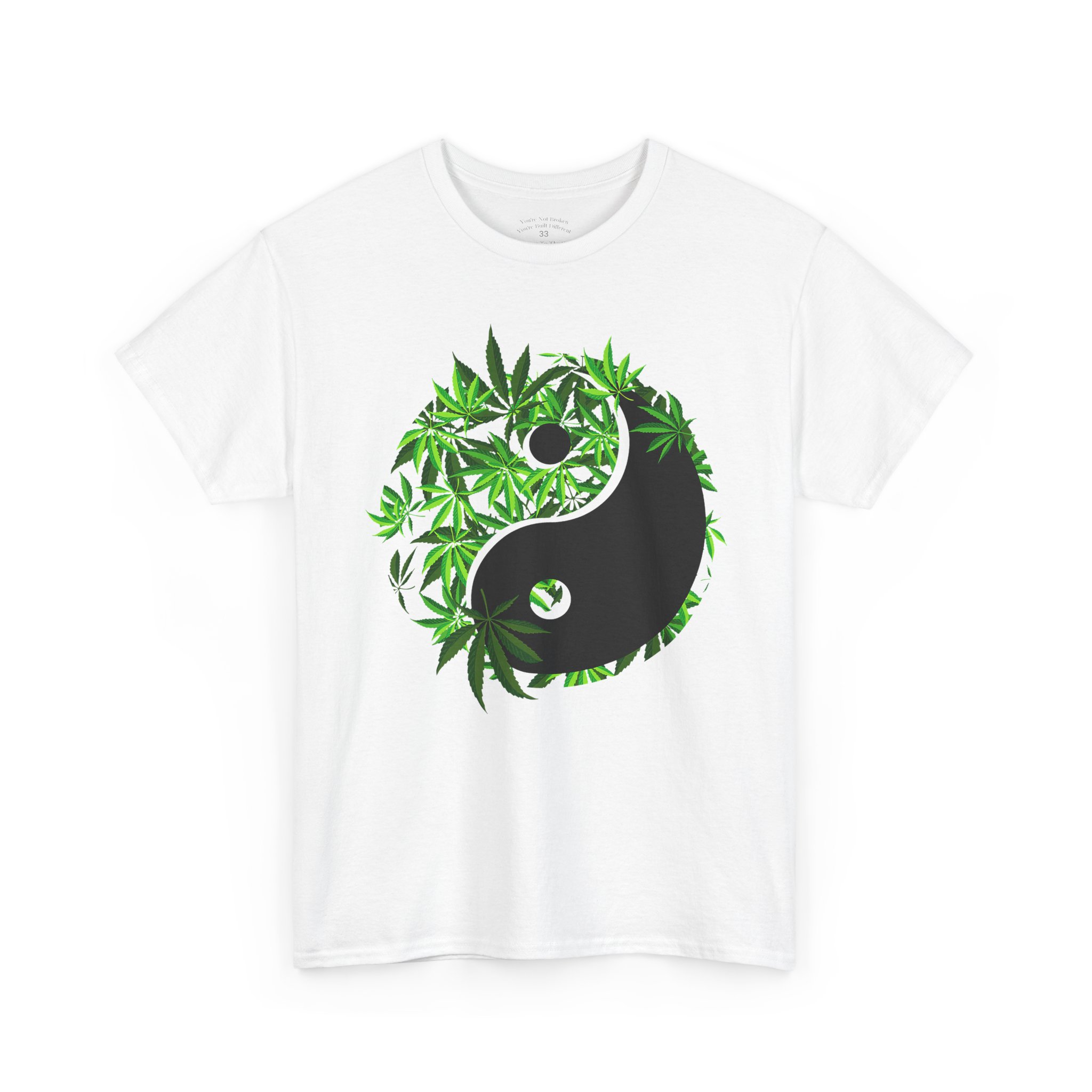 Herbal Yin Yang T-Shirt — Balance Yourself Tee - Image 7